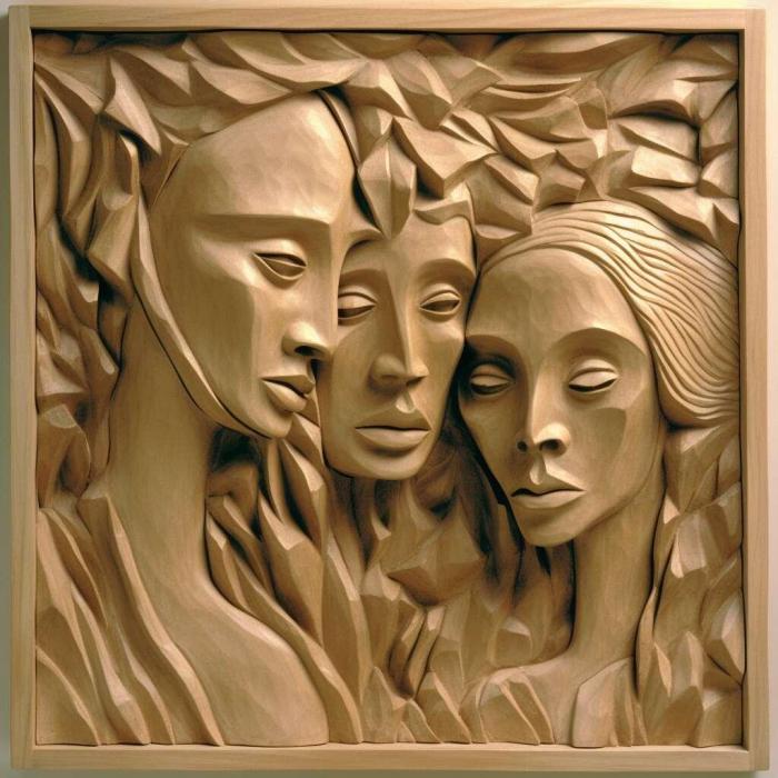 نموذج ثلاثي الأبعاد لآلة CNC 3D Art 